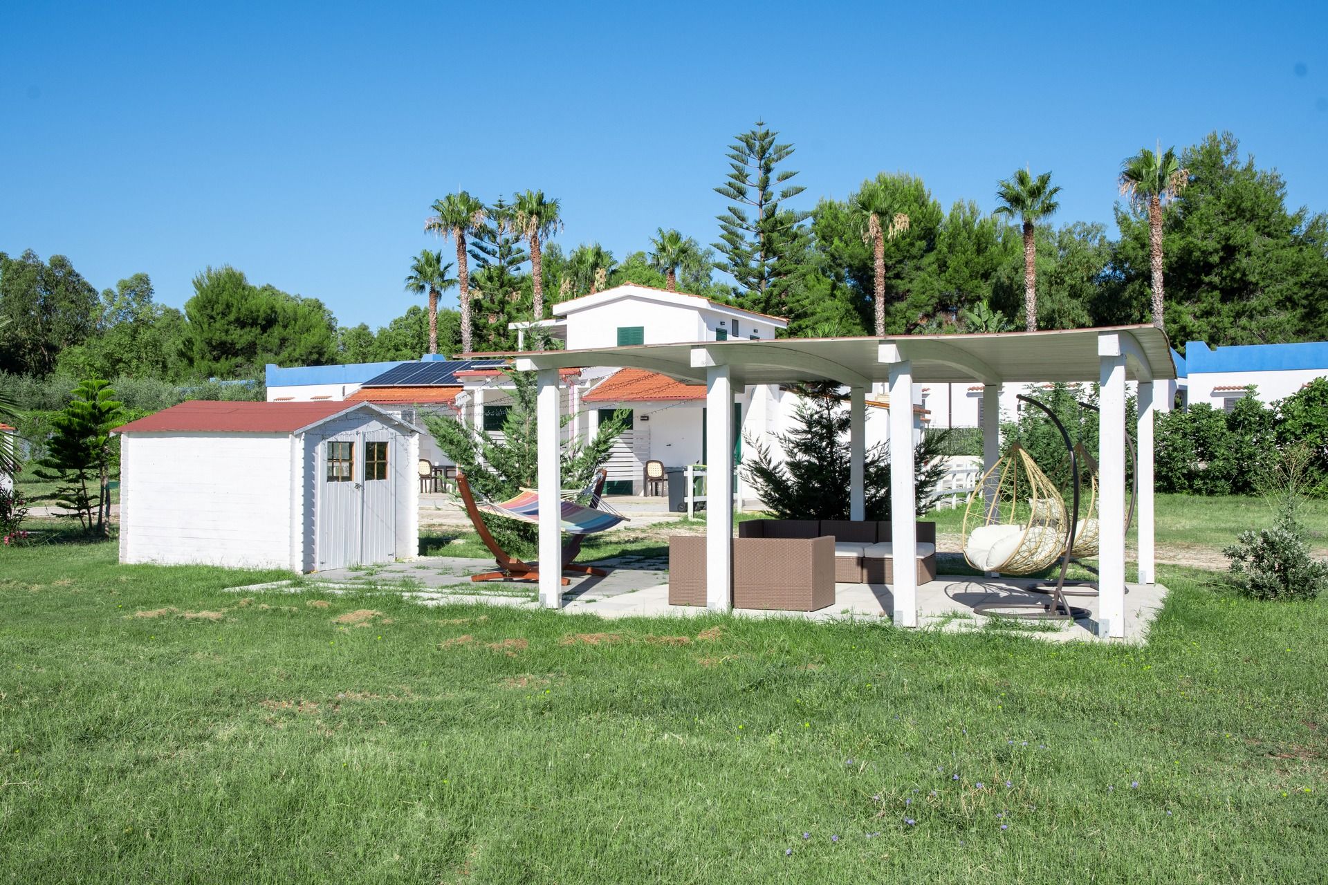 esterno del Bed and Breakfast Duccio a Mare nella natura del Gargano a Vieste